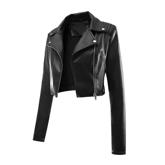 Damen Bikerjacke aus veganem Heidi-Mode