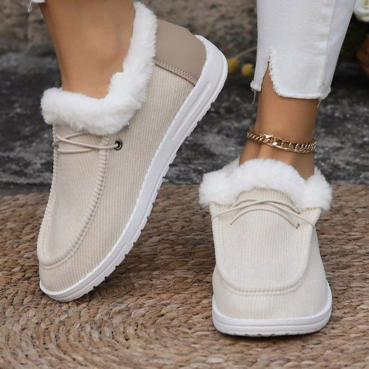 Damen Hausschuhe mit weichem Futter und rutschfester Sohle Heidi-Mode