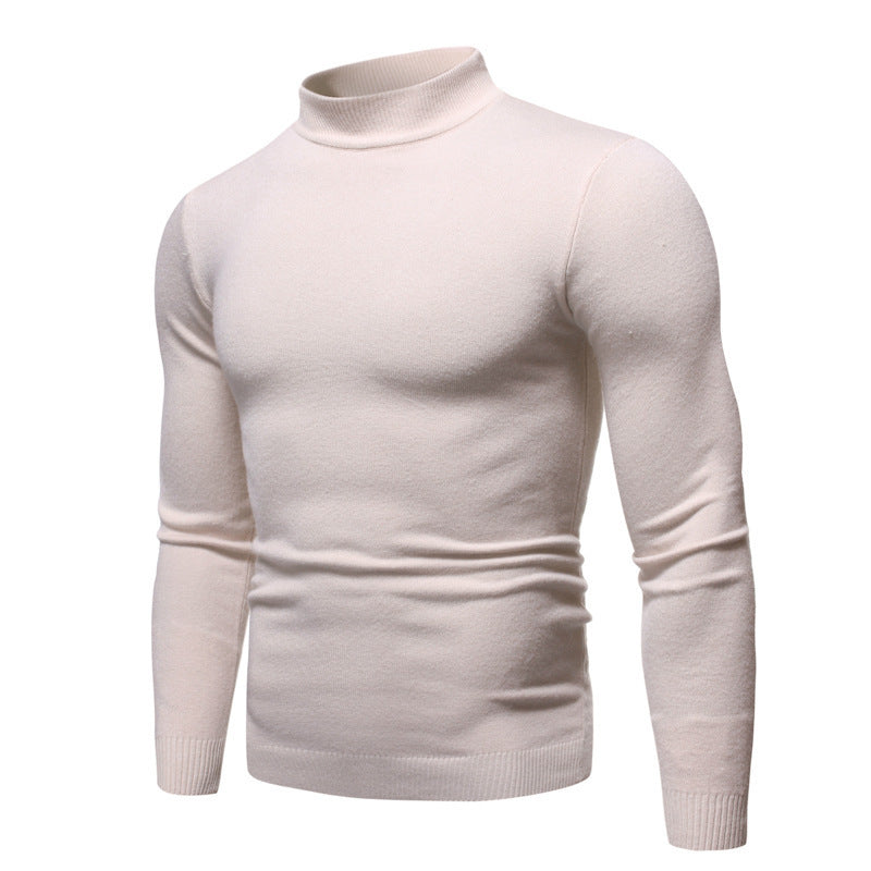 Herren zeitloser Rollkragenpullover Heidi-Mode