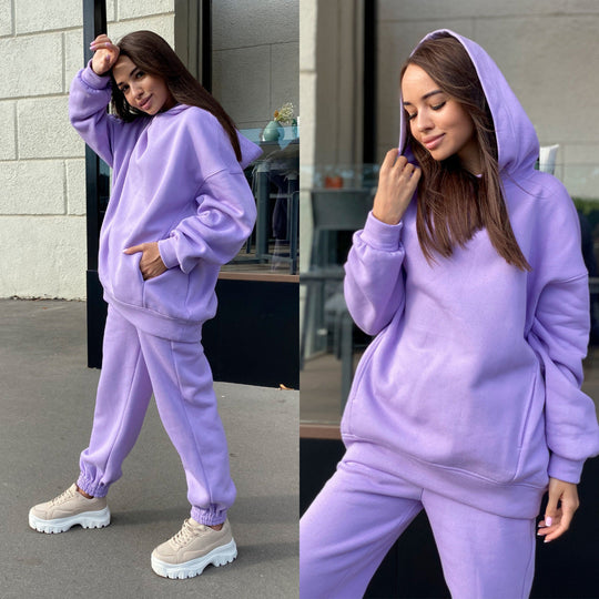 Heidi-Mode | Zweiteiliges Sport Hoodie Sweatpants Set