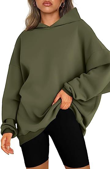 Damen oversized Kapuzenpullover Heidi-Mode