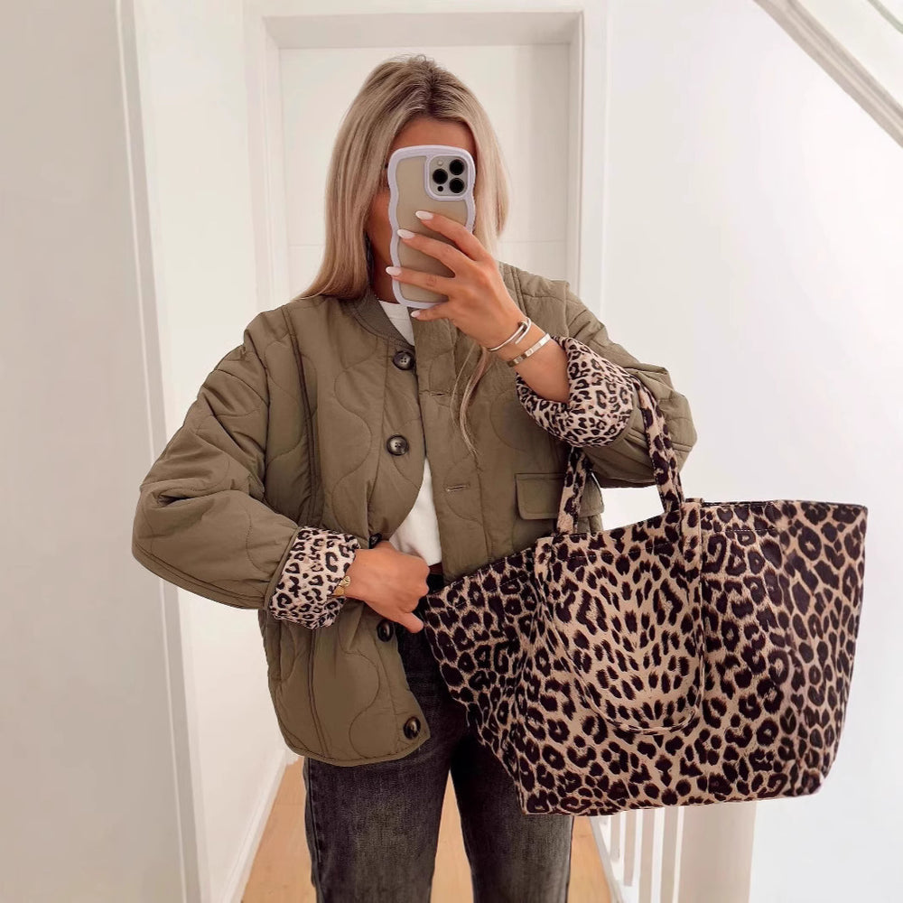 Damen gesteppte Winterjacke Heidi-Mode