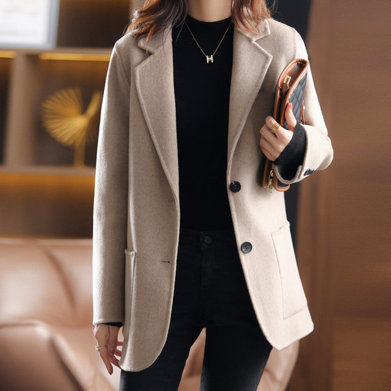 Heidi-Mode - Stilvolle Herbst und Winter Tweed Blazer für Frauen