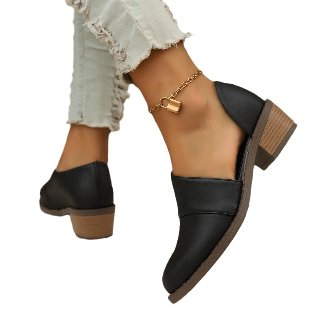 Damen Elegante Slipper mit komfortablem Fußbett und modischem Schnitt Heidi-Mode