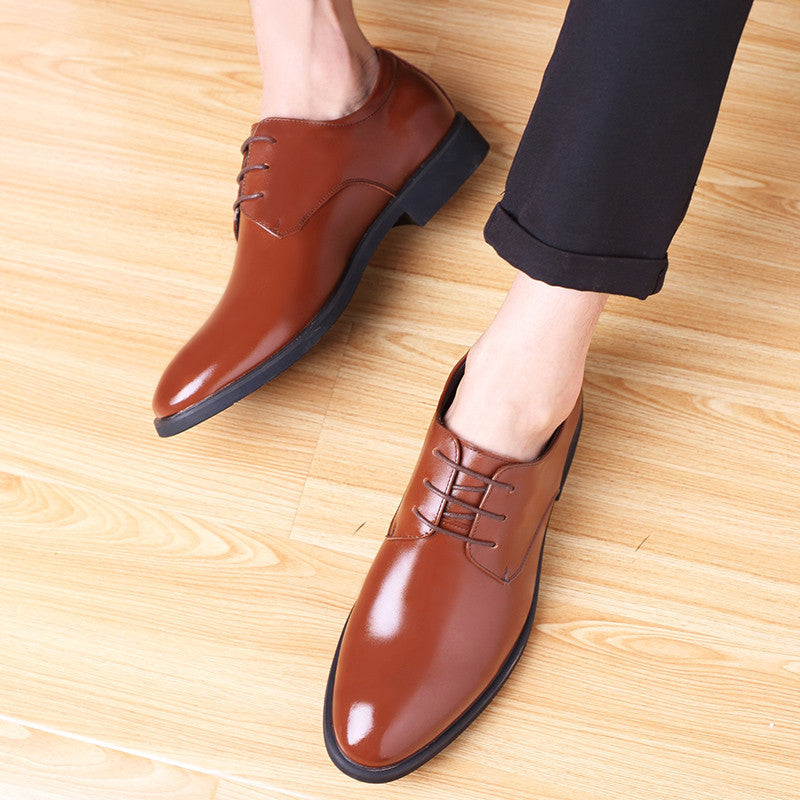 Herren polierte klassische Anzugschuhe mit ergonomischem Design Heidi-Mode