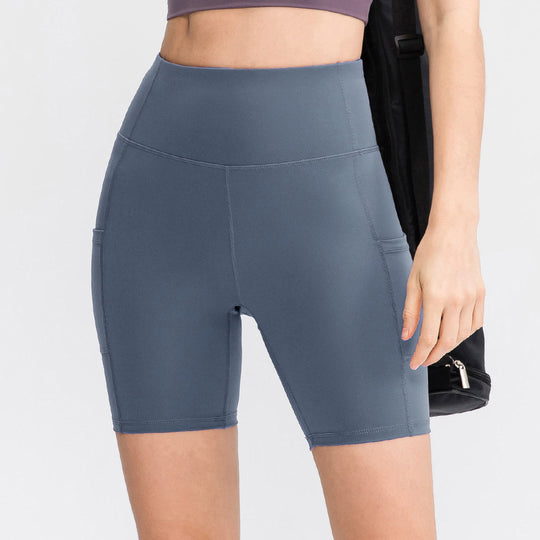 Damen Sportliche Hochgeschnittene Shorts Heidi-Mode