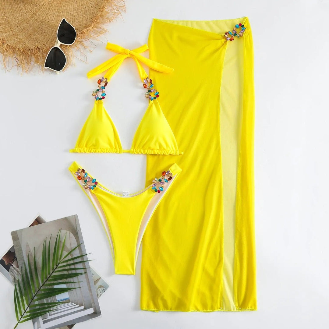 Heidi-Mode | Three-piece bikini swimsuit
