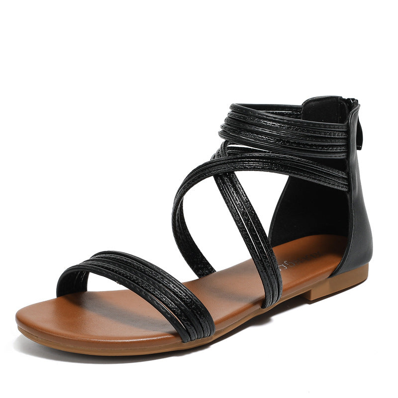 Damen elegante Sommer Sandalen Heidi-Mode