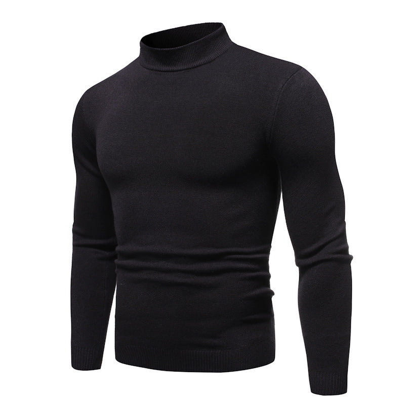 Herren zeitloser Rollkragenpullover Heidi-Mode