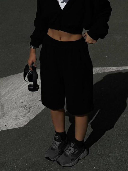 Damen Sportliche Kurzshorts Heidi-Mode