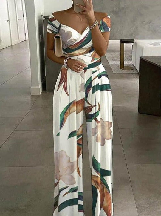 Heidi-Mode | Schicker Bedruckter Jumpsuit