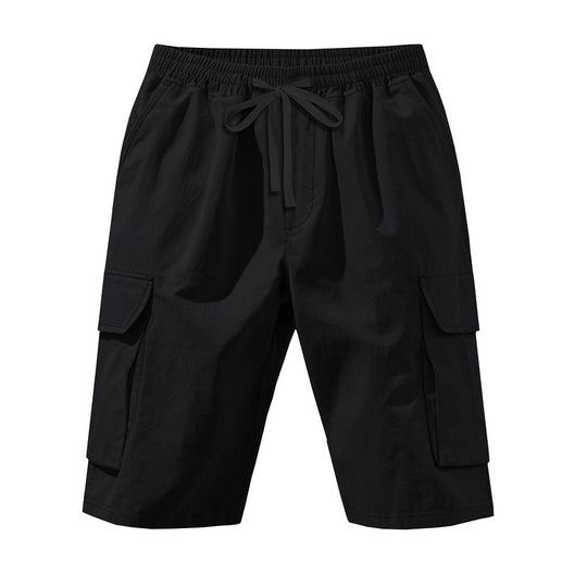 Herren Cargo-Shorts mit elastischem Bund und praktischen Seitentaschen Heidi-Mode 1757709064