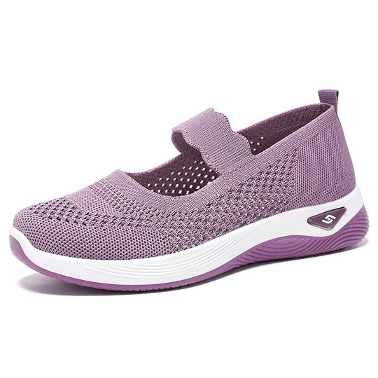 Damen Bequeme Freizeitschuhe mit atmungsaktivem Netzdesign Heidi-Mode