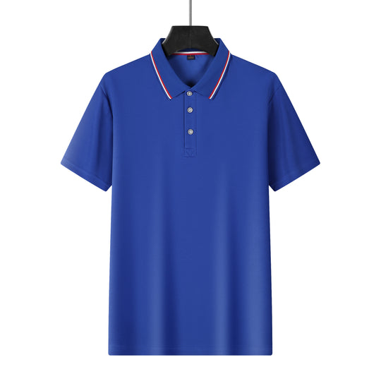 Herren Poloshirt mit atmungsaktiver Struktur und stilvollem Farbdesign Heidi-Mode