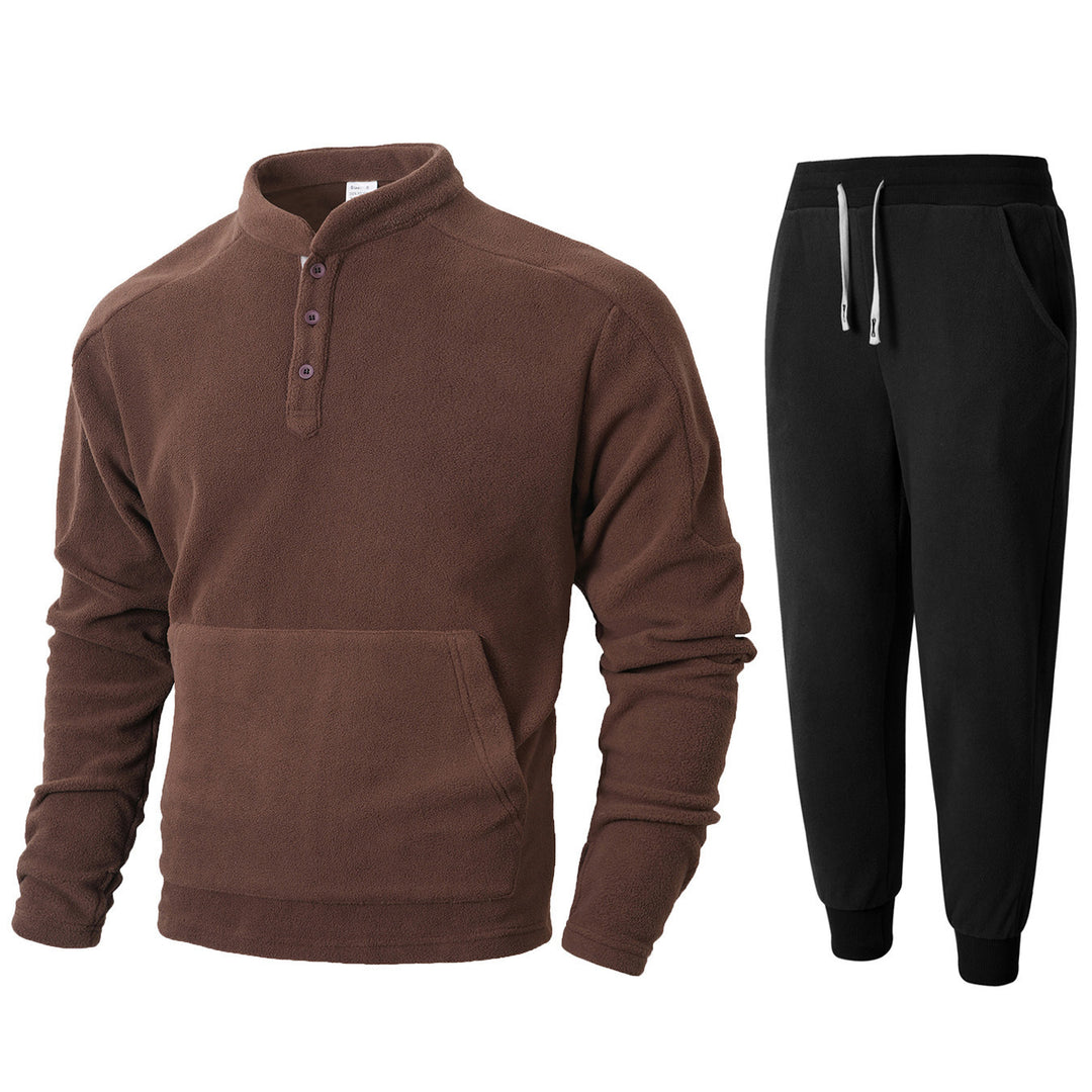 Herren Fleece Freizeitanzug Heidi-Mode
