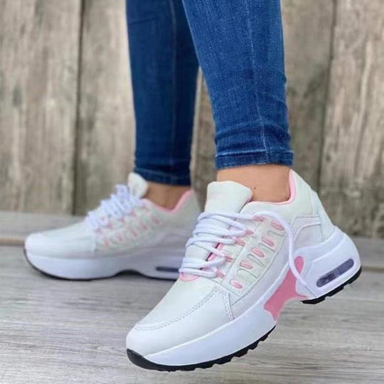 Damen Sportliche Air Max Sneakers mit atmungsaktiver Oberflächenstruktur Heidi-Mode