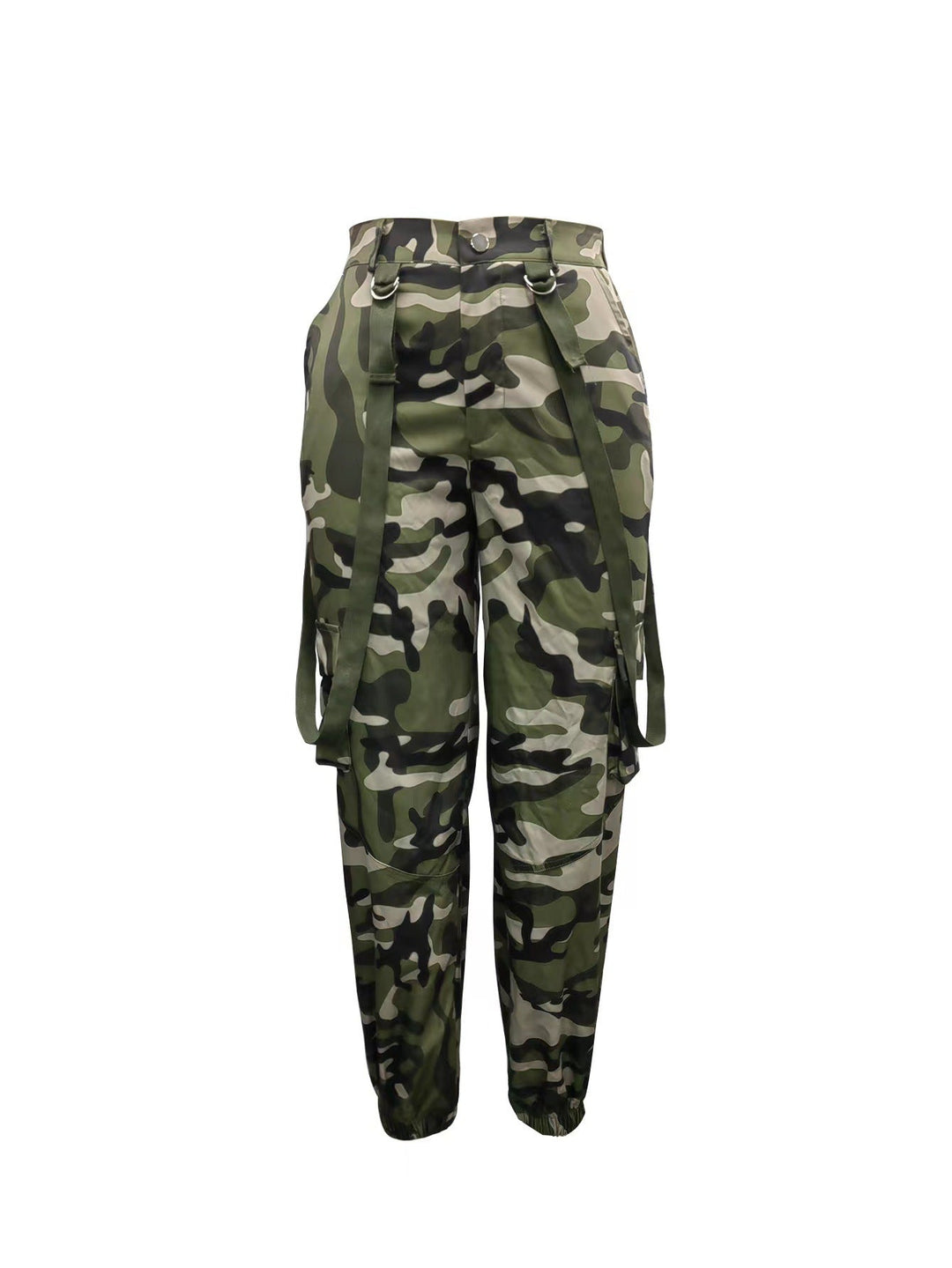 Heidi-Mode | Damen Gerade Bein Camo Taktische Hose