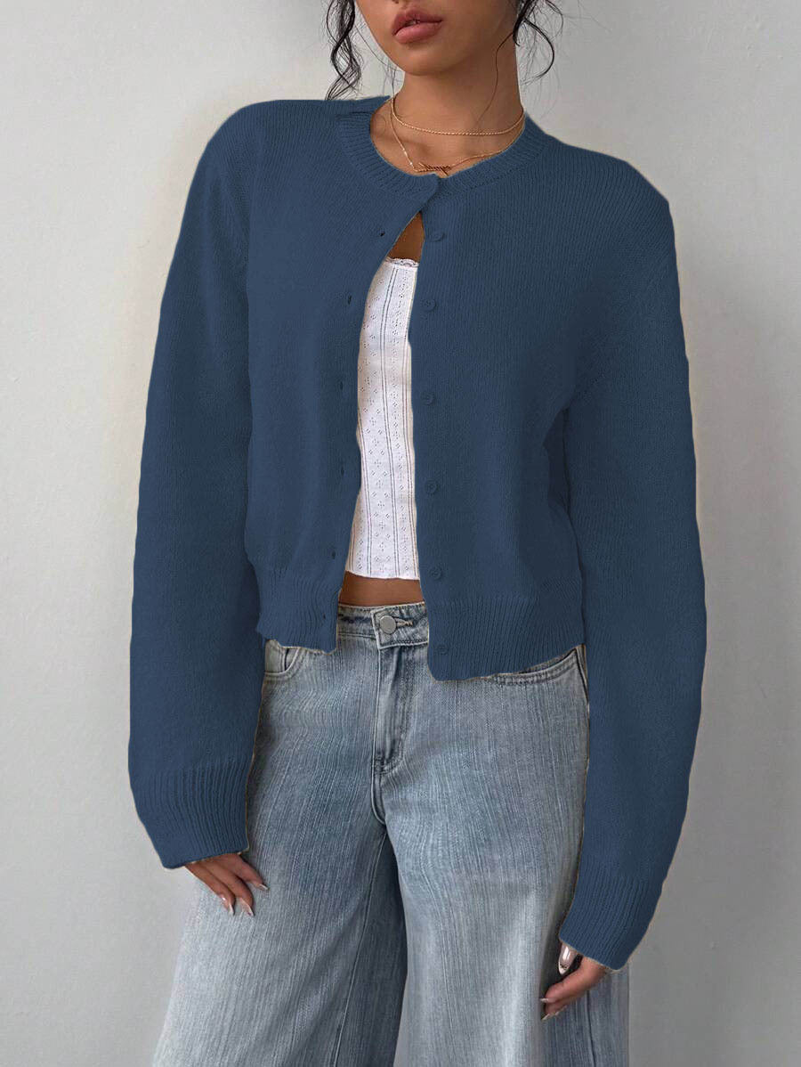 Damen Strickjacke im Oversized-Stil Heidi-Mode