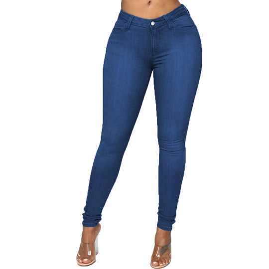 Damen High-Waist Skinny Jeans Heidi-Mode