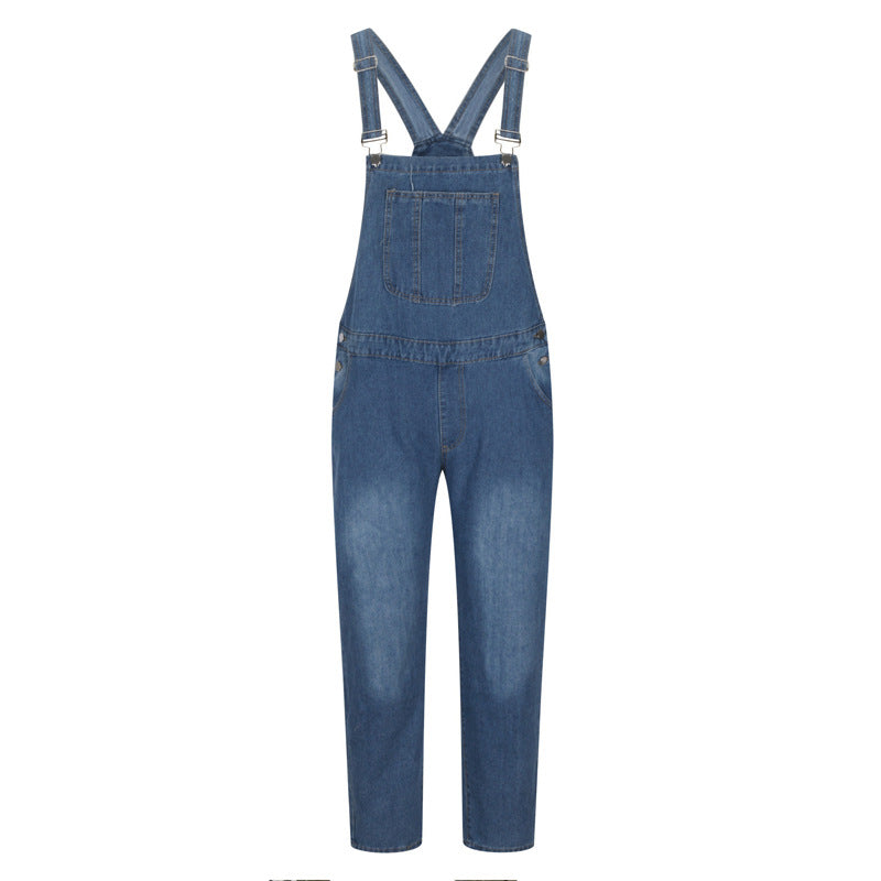 Herren Lässige Latzhose Heidi-Mode