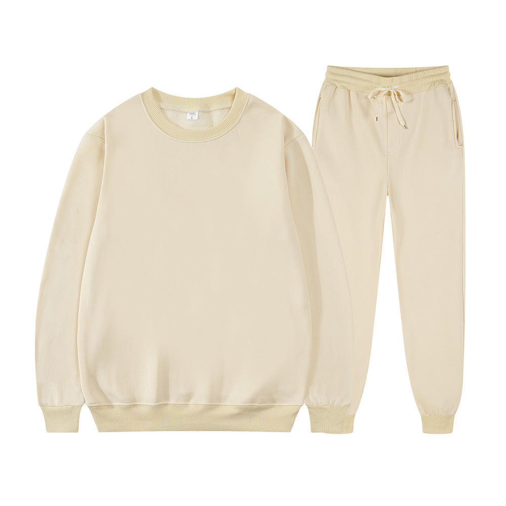 Damen Sportlicher Sweat-Anzug mit komfortablem Schnitt und elastischem Bund Heidi-Mode