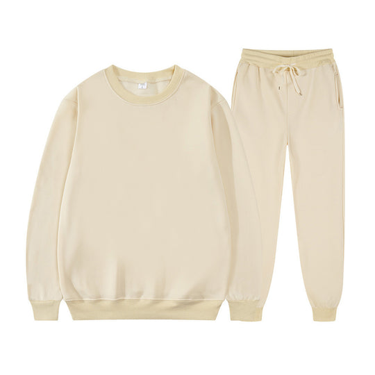 Damen Sportlicher Sweat-Anzug mit komfortablem Schnitt und elastischem Bund Heidi-Mode