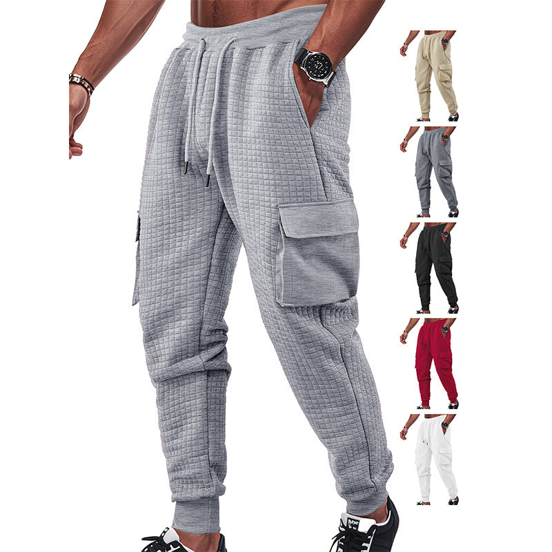 Herren Cargo-Jogginghose mit atmungsaktivem Material und praktischen Seitentaschen Heidi-Mode