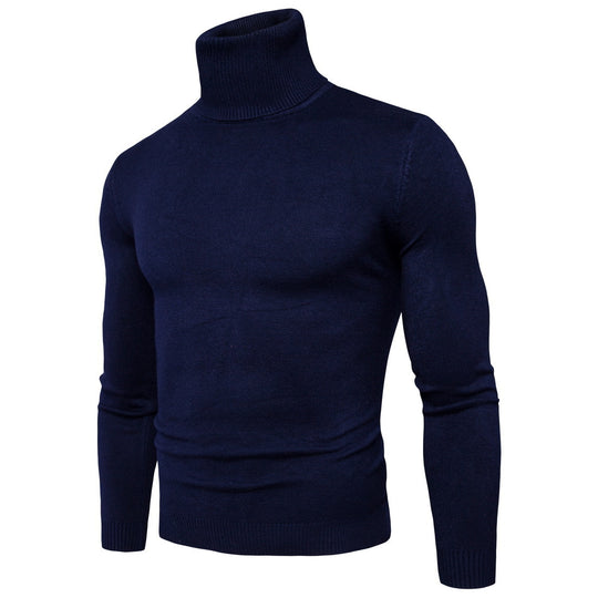 Herren Rollkragenpullover aus feiner Merinowolle Heidi-Mode