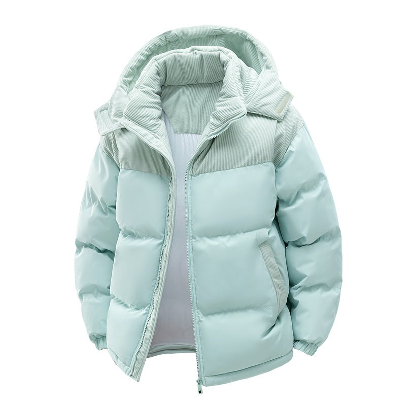 Damen isolierte Pufferjacke mit kuscheligem Innenfutter und verstellbarem Kapuzensystem Heidi-Mode