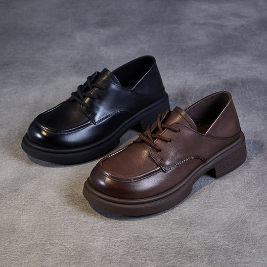 Herren klassische Schnür- Derby Schuhe Heidi-Mode