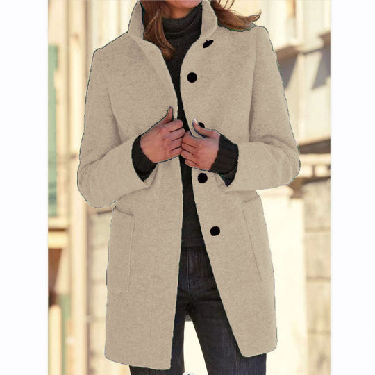 HeidiMode | Stilvoller & Eleganter Button-Down-Mantel