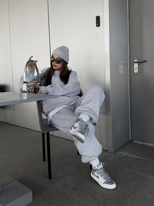 Damen gemütliches und stilvolles Sweat-Set Heidi-Mode