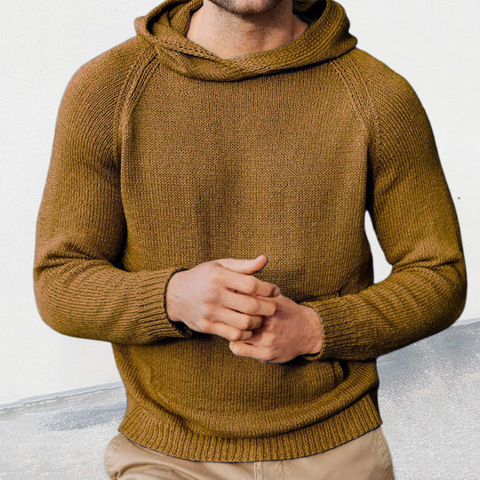 Herren lässiger Kapuzenpullover Heidi-Mode