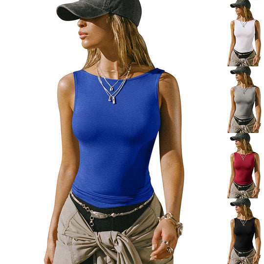 Damen körperbetontes Tanktop Heidi-Mode