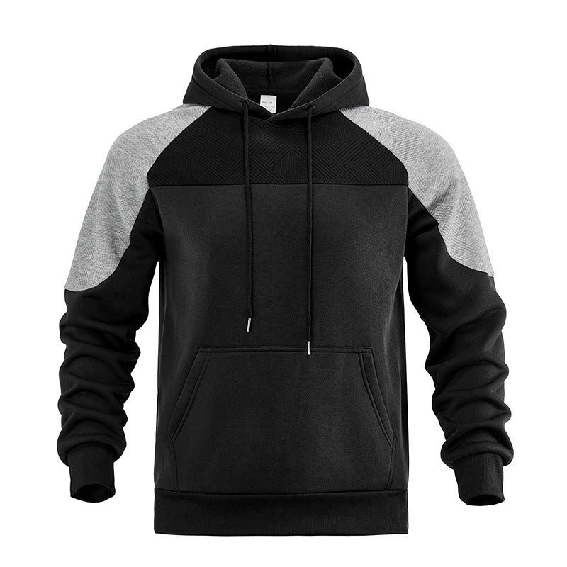Herren Kapuzensweater mit ergonomischem Schnitt und strukturiertem Obermaterial Heidi-Mode