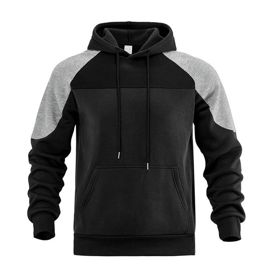 Herren Kapuzensweater mit ergonomischem Schnitt und strukturiertem Obermaterial Heidi-Mode