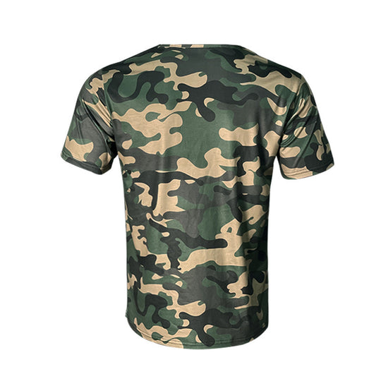 Herren Camouflage T-Shirt Heidi-Mode