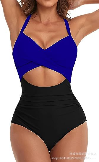 Heidi Mode | Hohler rückenfreier Bikini mit engen Trägern