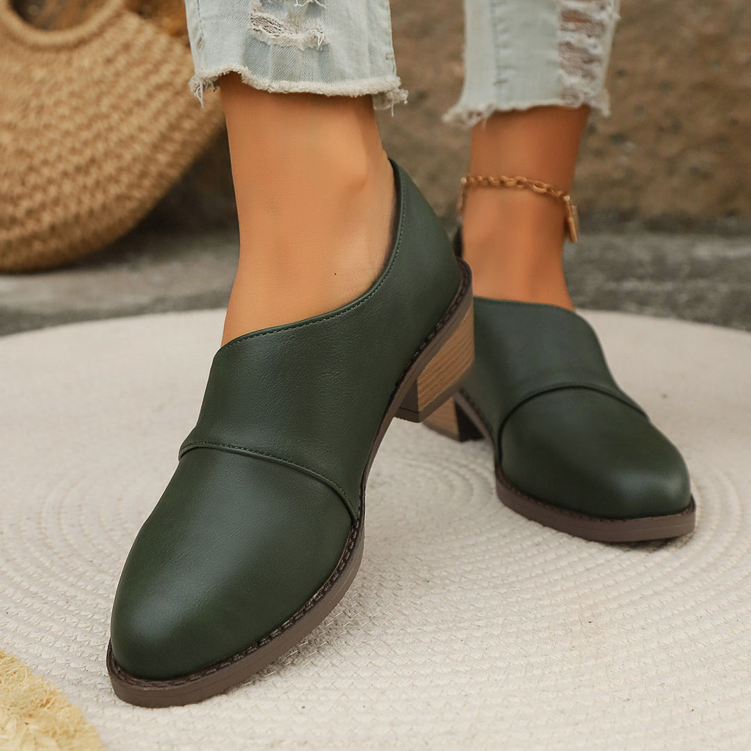 Damen Elegante Slipper mit komfortablem Fußbett und modischem Schnitt Heidi-Mode