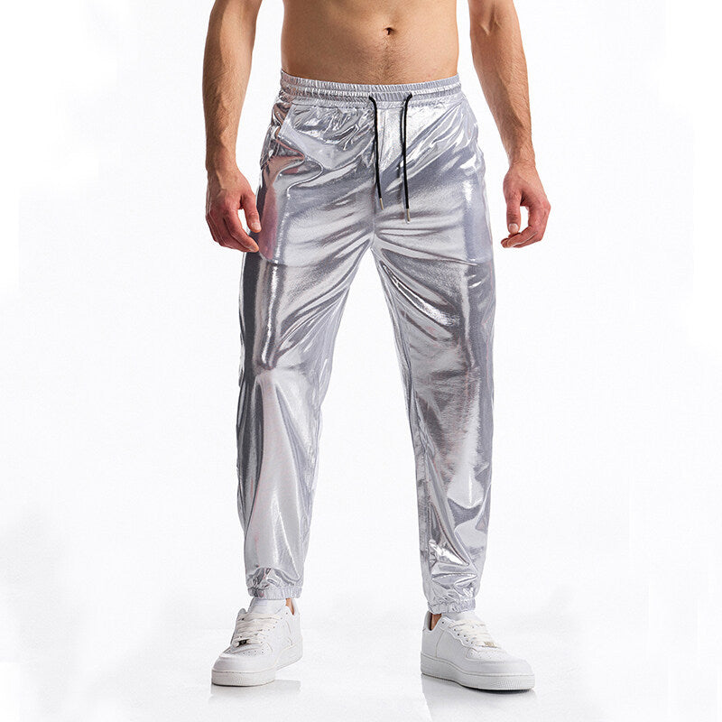 Herren glänzende Freizeitjacke Heidi-Mode