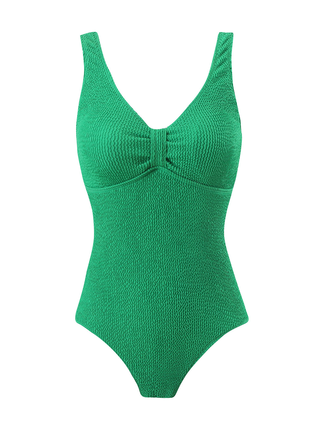 Damen Badeanzug mit strukturiertem Design Heidi-Mode