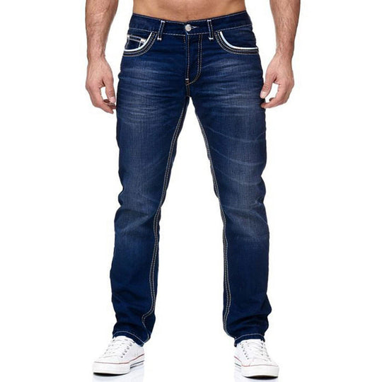 Herren Used-Style Jeans Heidi-Mode