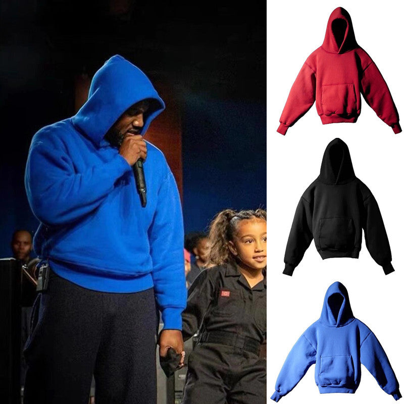 Damen Oversized Kapuzenpullover mit Kängurutasche und hochwertiger Baumwollmischung Heidi-Mode