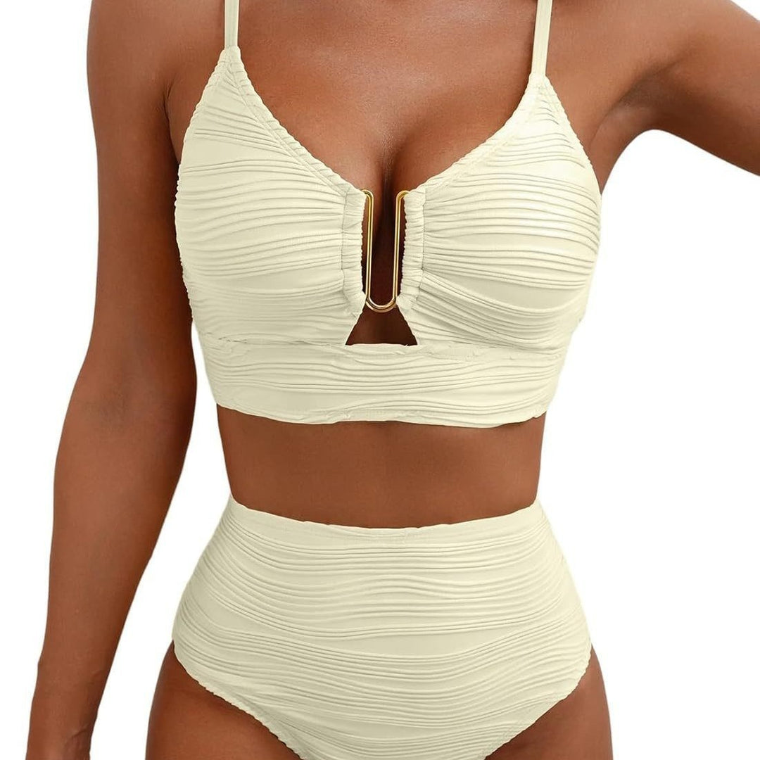 Damen Baderock mit Plisseeverarbeitung Heidi-Mode