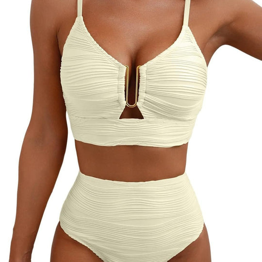 Damen Baderock mit Plisseeverarbeitung Heidi-Mode