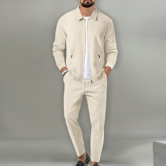 Herren sportliches Freizeit-Set mit leichtem Material und modernem Schnitt Heidi-Mode
