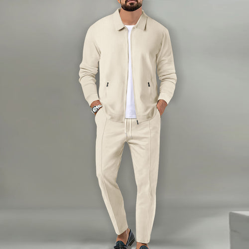 Herren sportliches Freizeit-Set mit leichtem Material und modernem Schnitt Heidi-Mode