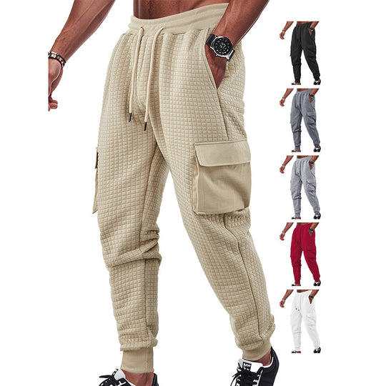 Herren Cargo-Jogginghose mit atmungsaktivem Material und praktischen Seitentaschen Heidi-Mode
