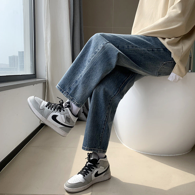 Herren Freizeitjeans im lässigen Stil mit bequemer Passform und hochwertigem Denim Heidi-Mode