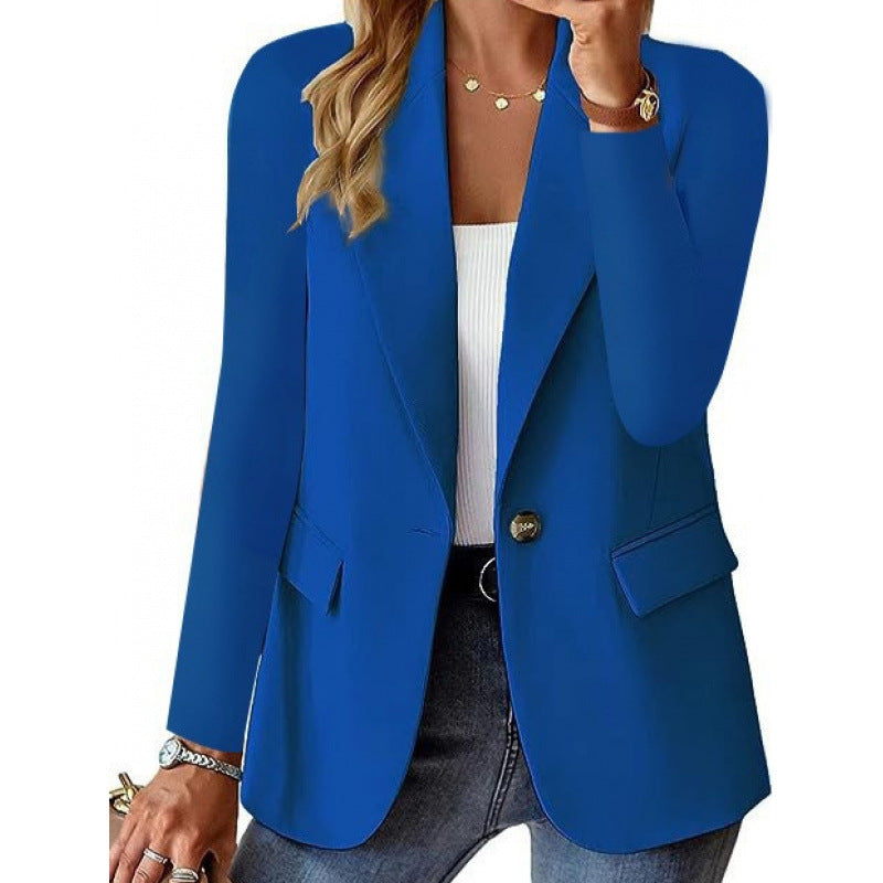 Damen Eleganter Blazer mit moderner Schnittführung Heidi-Mode
